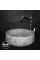 Gri Mermer Armut Tasarım Lavabo Gri Mermer Armut Tasarım Lavabo