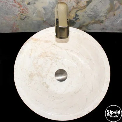 Bej Çanak Dizayn Lavabo Bej Çanak Dizayn Lavabo