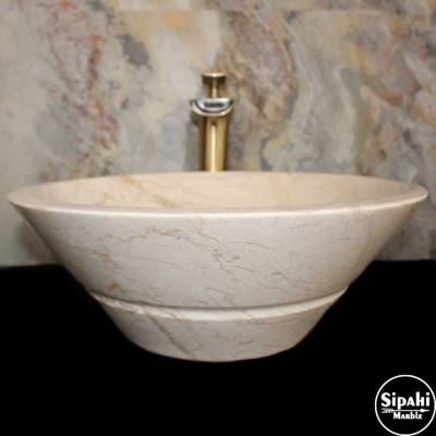 Bej Çanak Dizayn Lavabo