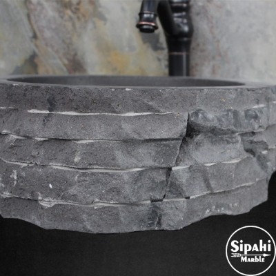 Bazalt Dışı Şekilli Patlatma Lavabo Bazalt Dışı Şekilli Patlatma Lavabo