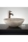 Gümüş Traverten Çanak Lavabo Gümüş Traverten Çanak Lavabo