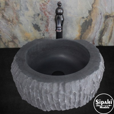 Bazalt Dışı Dikey Patlatma Modern Lavabo Bazalt Dışı Dikey Patlatma Modern Lavabo