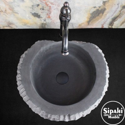 Bazalt Dışı Dikey Patlatma Modern Lavabo Bazalt Dışı Dikey Patlatma Modern Lavabo