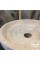 Bej Mermer Dışı Tarama Model Lavabo Bej Mermer Dışı Tarama Model Lavabo