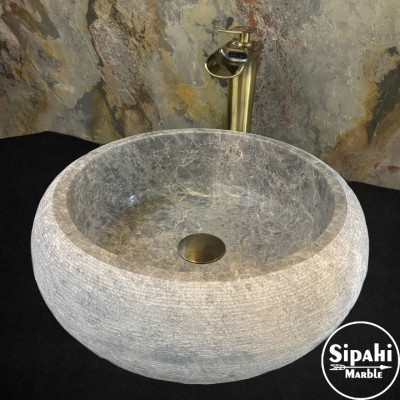 Tundra Gri Bombeli Lavabo Tundra Gri Bombeli Lavabo