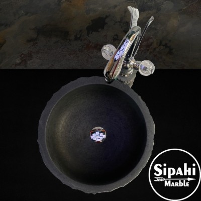Non-Basalt Natural Blasting Stand Washbasin Non-Basalt Natural Blasting Stand Washbasin