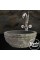 Non-Basalt Natural Blasting Stand Washbasin Non-Basalt Natural Blasting Stand Washbasin