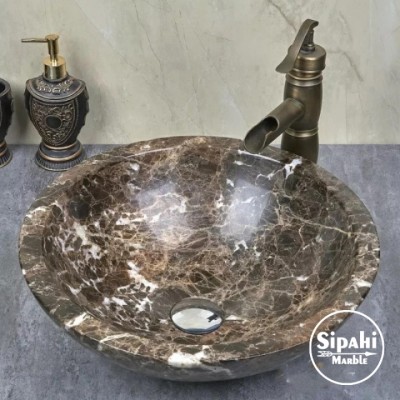 Dark Emperador Çanak Lavabo Dark Emperador Çanak Lavabo