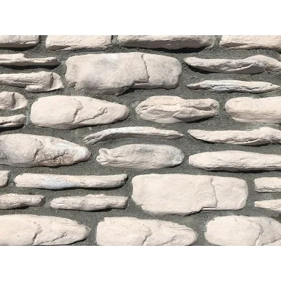 Yığma Taş Rustik Beyaz Yığma Taş Rustik Beyaz