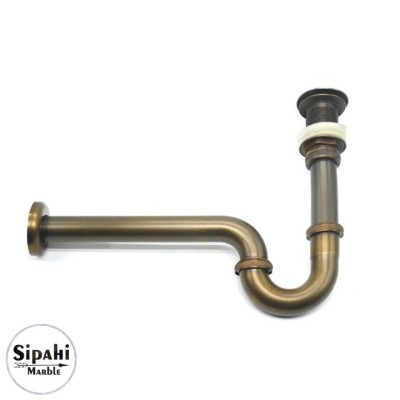 Antik Eskitme Lavabo Sifonu Takımı Antik Eskitme Lavabo Sifonu Takımı