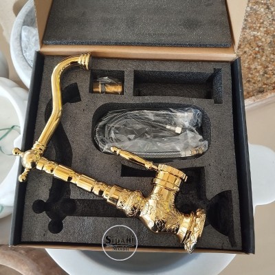 Gold İşlemeli Lavabo Bataryası Gold İşlemeli Lavabo Bataryası