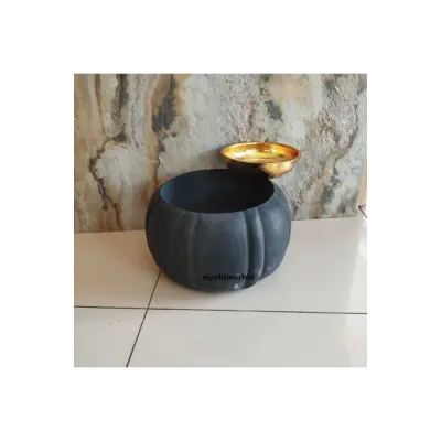 Bazalt Siyah Kavuk Model Mini Kurna Bazalt Siyah Kavuk Model Mini Kurna