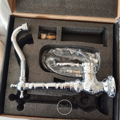 Krom İşlemeli Lavabo Bataryası Krom İşlemeli Lavabo Bataryası