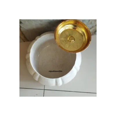 Bej Mermer Kavuk Model Mini Kurna Bej Mermer Kavuk Model Mini Kurna
