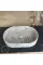 Gümüş Traverten Gizli Giderli Oval Dizayn Lavabo Gümüş Traverten Gizli Giderli Oval Dizayn Lavabo