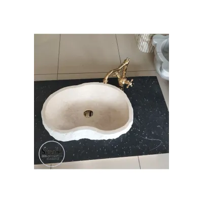 Traverten Şekilsiz Lavabo Traverten Şekilsiz Lavabo