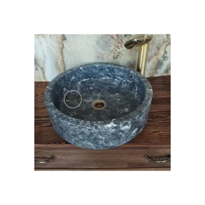 Uludağ Siyah Düz Tekerlek Lavabo Uludağ Siyah Düz Tekerlek Lavabo