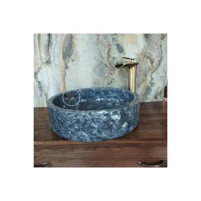Uludağ Siyah Düz Tekerlek Lavabo Uludağ Siyah Düz Tekerlek Lavabo