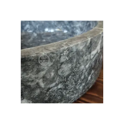 Uludağ Siyah Düz Tekerlek Lavabo Uludağ Siyah Düz Tekerlek Lavabo