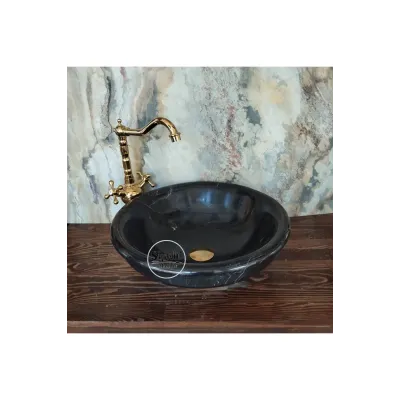 Toros Siyah İnce Ayaklı Lavabo Toros Siyah İnce Ayaklı Lavabo