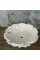 Beyaz Mermer Nilüfer Çiçeği Lavabo Beyaz Mermer Nilüfer Çiçeği Lavabo