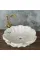 Beyaz Mermer Nilüfer Çiçeği Lavabo Beyaz Mermer Nilüfer Çiçeği Lavabo