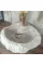 Süprem Mermer Batarya Çıkışlı Modern Lavabo Süprem Mermer Batarya Çıkışlı Modern Lavabo