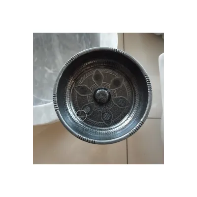 Siyah Hamam Tası - Pirinç Siyah Hamam Tası - Pirinç