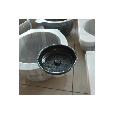 Siyah Hamam Tası - Pirinç Siyah Hamam Tası - Pirinç