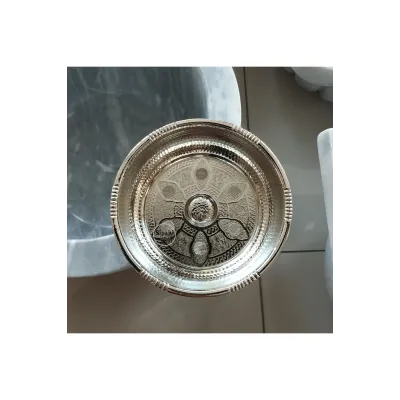 Krom Kaplama Osmanlı Hamam Tası - Pirinç Krom Kaplama Osmanlı Hamam Tası - Pirinç