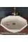 Traverten Elmas Kesim Oval Lavabo Traverten Elmas Kesim Oval Lavabo