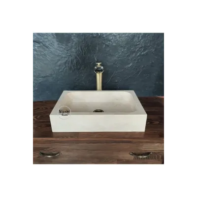 Traverten Dikdörtgen Lüx Lavabo Traverten Dikdörtgen Lüx Lavabo