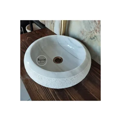 Marmara Mermer Dışı Yatay Taramalı Lavabo Marmara Mermer Dışı Yatay Taramalı Lavabo