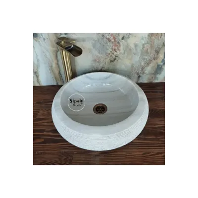 Marmara Mermer Dışı Yatay Taramalı Lavabo Marmara Mermer Dışı Yatay Taramalı Lavabo