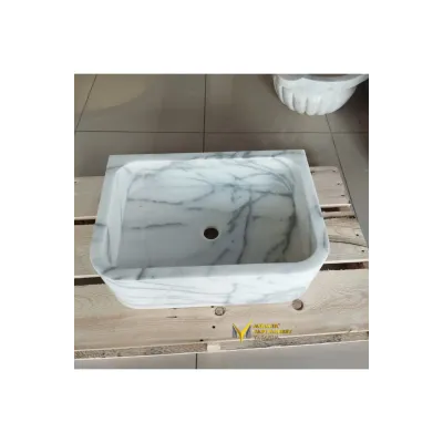 Beyaz Mermer Derin Lüks Lavabo Beyaz Mermer Derin Lüks Lavabo