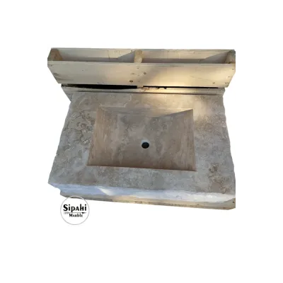 Traverten Özel Tasarım Lavabo Traverten Özel Tasarım Lavabo