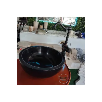 Toros Siyah Oval Lavabo Toros Siyah Oval Lavabo
