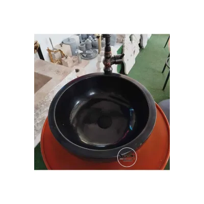 Toros Siyah Oval Lavabo Toros Siyah Oval Lavabo