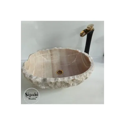Onyx Mermer Oval Lüks Lavabo Onyx Mermer Oval Lüks Lavabo