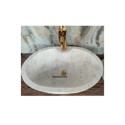 Siver Travertine Deep Rectangular Sink Siver Travertine Deep Rectangular Sink