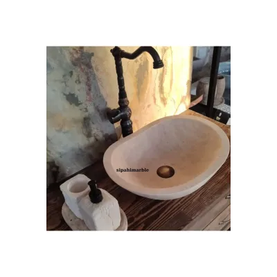 Siver Travertine Deep Rectangular Sink Siver Travertine Deep Rectangular Sink