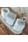 Beige Marble Rose Gold Convex Deer Detail 7 Pcs Bathroom Set Beige Marble Rose Gold Convex Deer Detail 7 Pcs Bathroom Set