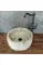 Gümüş Traverten Dışı Patlatma Lavabo Gümüş Traverten Dışı Patlatma Lavabo