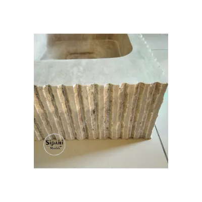Traverten Gizli Giderli Lüks Lavabo Traverten Gizli Giderli Lüks Lavabo