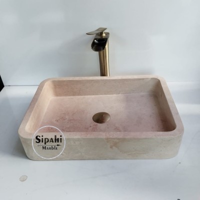 Traverten Dikdörtgen Lavabo Traverten Dikdörtgen Lavabo