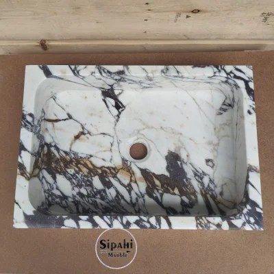 Travertine Soap Dispenser Detail Mini Washbasin Travertine Soap Dispenser Detail Mini Washbasin