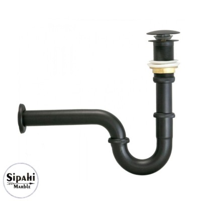 Siyah Lavabo Sifonu Takımı Siyah Lavabo Sifonu Takımı
