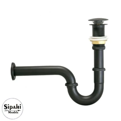 Siyah Lavabo Sifonu Takımı Siyah Lavabo Sifonu Takımı