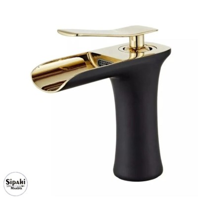 Siyah Gold Şelale Lavabo Bataryası Siyah Gold Şelale Lavabo Bataryası