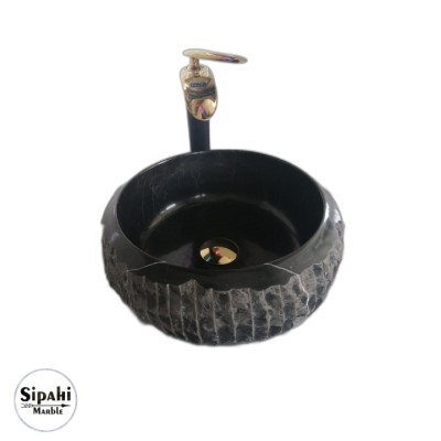 Toros Siyah Dikey Patlatma Mini Lavabo Toros Siyah Dikey Patlatma Mini Lavabo